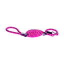 Rogz Rope Moxonleine für Hunde Länge 1,80 m, Breite 9 mm, pink