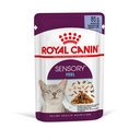 Sensory Feel Stimulation Katzen Nass Futter 12x85g, in Gelee