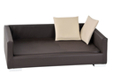 Silvio Design Hundesofa Lucky XXL L40 x B70 x H20 cm, braun/beige