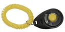 Starmark Pro-Training Clicker schwarz / gelb, DELUXE mit elastischem Band