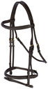 Covalliero Trense Classic Ziernähte Pony, braun