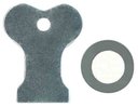 Ersatzmembran und Schlüssel Größe: 0,9 l