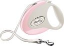 flexi STYLE Gurtleine M: 5 m, rosa