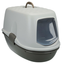 Trixie Katzentoilette Berto Top mit Dach 39 × 42 × 59 cm, taupe/ helltaupe