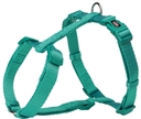 Premium Nylon Hundegeschirr XXS–XS, Bauch: 20–32 cm/10 mm, ozean