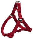 Trixie Premium One Touch Nylon Hundegeschirr XS–S: 30–40 cm/10 mm, rot