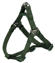 Trixie Premium One Touch Nylon Hundegeschirr XS–S: 30–40 cm/10 mm, waldgrün
