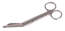 Kerbl Verbandschere aus Edelstahl 145 mm, für Kleintierbereich
