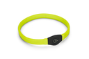 Visio Light Leuchthalsband LED für Hunde mit Langhaar L: 65 cm B: 2.5 cm - gelb