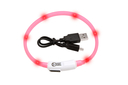 Visio Light Leuchthalsband für Katzen und kleine Hunde 35 cm, pink