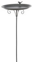 Vogeltränke für Wildvögel mit Erdspieß 1.800 ml/ø 35 cm, grau