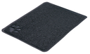 Vorleger aus PVC für Katzentoiletten 37 × 45 cm, anthrazit