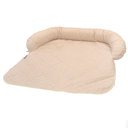 Sofa Hundebett Hundedecke 130x95 cm, ecru