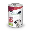 Bio-Hundefutter Bröckchen 12 x 405 g Huhn & Rind